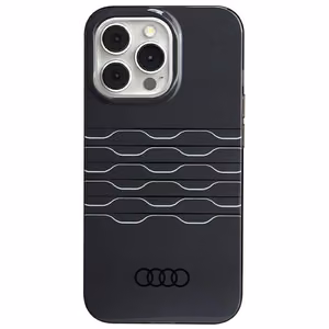 Audi IML Magnetinis dėklas telefonui iPhone 13 Pro Max - juodas