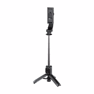 XO SS39 Bluetooth asmenukių lazda-trikojis, juoda, su nuimamu telefono stovu, 70cm