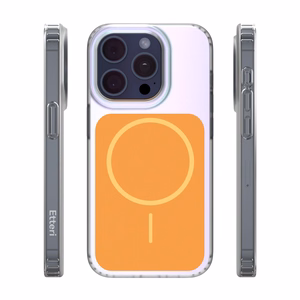 Etteri Hidden Pearl dėklas iPhone 15 Pro 6,1" oranžinis