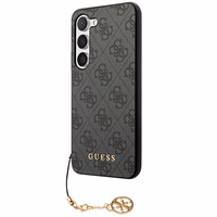 Guess 4G Charms Collection dėklas telefonui Samsung Galaxy A35 - juodas