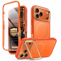 Supcase IBLSN Ares Flip MagSafe deklas, skirtas iPhone 17 Pro - Oranzinis