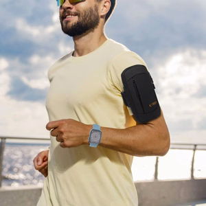 TECH-PROTECT M6 universali sportinė rankos apyrankė juoda/oranžinė
