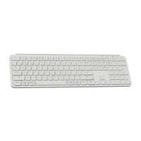 Ultra Slim Keychron B6 Pro 2.4G Wireless Keyboard (White) [B6P-K8].