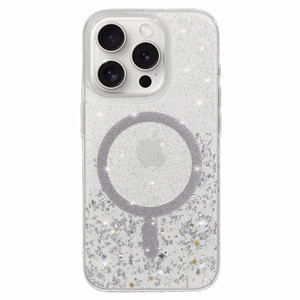 Dėklas telefonui Tel Protect Moonlite Magsafe Case for Iphone 12 - sidabrinis skaidrus