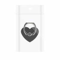 Žiedo laikiklis HEART - juodas