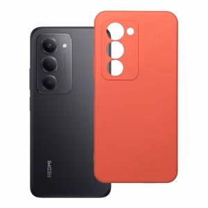 SILIKONINIS dėklas telefonui XIAOMI Redmi 15 4G / 15 5G (171.1mm) persikinis