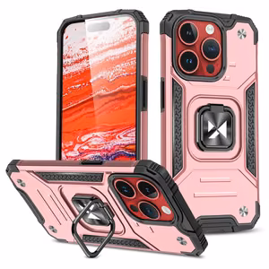 Wozinsky Ring Armor iPhone 15 Pro Max Ring Armor Чехол - золотой