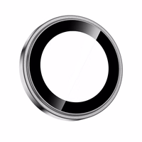 Benks Grūdintas stiklas Glass Warrior metalinis objektyvo apsauginis stiklas kamerai Iphone 17 Pro/17 Pro Max (lęšio 3 vnt.) juodas