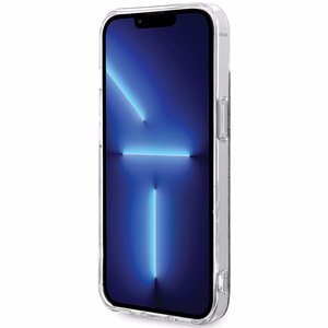 Guess IML 4G magnetinis dėklas telefonui iPhone 15 - juodas