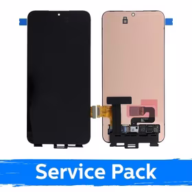 Ekranas skirtas Samsung S906 S22 Plus juodas (Service Pack) (NF version)