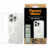 PanzerGlass kietasis dėklas iPhone 16 Pro 6.3" baltas MagSafe 1292