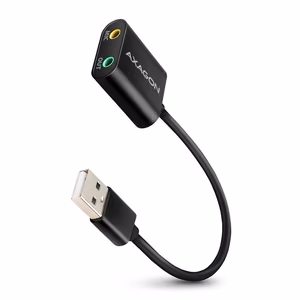 Звуковая карта AXAGON USB 2.0 48кГц/16бит 0.15м ADA-12