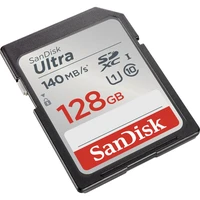 SanDisk atminties kortelė SDXC 128GB Ultra 140MB/s UHS-I Class 10