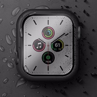 Uniq dėklas Nautic Apple Watch Series 7/8/9 45mm juodas/juodas