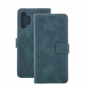 Išmanusis Velvet dėklas for Xiaomi Redmi 15 4G EU / 15 5G EU (171,08 x 82,05 x 8,55) tamsiai žalias