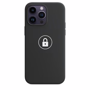 Phone Case "Silicone Case v2" for iPhone 14 Pro / Midnight / in package