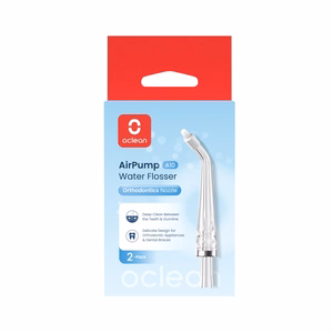 Oclean N21 ortodontinis antgalis A10 irrigatoriui, skaidrus