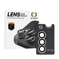 Apsauginis grūdintas stiklas Tel Protect 3D Lens Aramid Series on camera for Samsung Galaxy S26 (lęšis 3 vnt.)