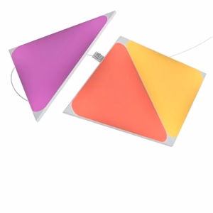 Nanoleaf Shapes Triangles – expansion kit with 3 panels, 1 × 1.5 W, 16M+ colors
