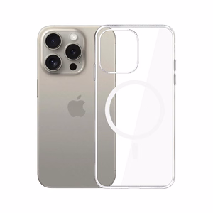 3mk Skaidrus Magnetinis dėklas Apple iPhone 15 Pro Max - skaidrus