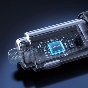 Automobilinis Įkroviklis Joyroom JR-CL10 juodas 24W (2xUSB / su LED apšvietimu) + 3in1 universalus laidas
