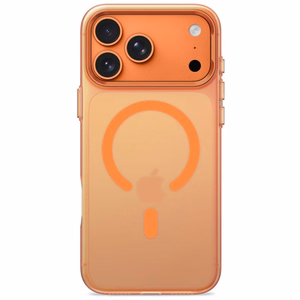 Tech-Protect MagZero MagSafe dėklas, skirtas iPhone 17 Pro / 18 Pro – matinis oranžinis