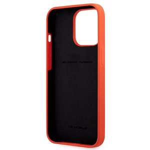 Ferrari FESSIHCP13XRE iPhone 13 Pro Max 6.7" kietas silikoninis dėklas raudonas/raudonas