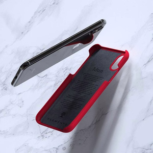Nordic Elements Saeson Idun dėklas, skirtas iPhone XS / X, raudonas