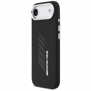 AMG silikoninis didelių rombų magnetinis dėklas telefonui iPhone Air - juodas