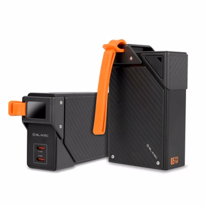 Blavec BJ-50 Tytan išorinė baterija, 20 000 mAh, 65 W, 2× USB-C (PBBJ50A), juoda