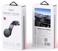YESIDO MAGNET, CAR HOLDER C176 MAGSAFE juodas