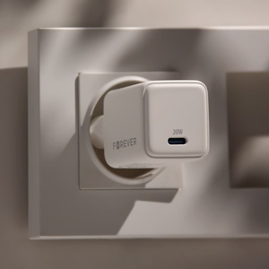 Forever TC-08-20C GaN PD įkroviklis 1x USB-C 20W baltas