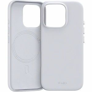 Benks magnetinis Vita Pro silikoninis dėklas telefonui, skirtas Iphone 16 Pro, pilkas