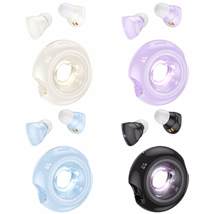 HOCO belaidės ausinės bluetooth TWS EW71 mėlynos