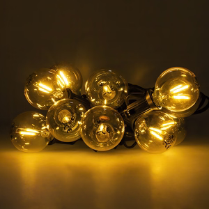 Forever Light LED Solar Garland SUNARI FLS-125 5,5m + 10 bulbs auksinis G40 IP44