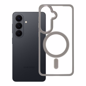 COLOR EDGE MAG COVER magnetinis dėklas telefonui, suderinamas su MagSafe, skirtas SAMSUNG S26 Pro, titano pilkas