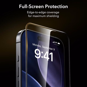 ESR UltraFit Armorite Pro grūdintas stiklas iPhone 16 Pro / 17 - skaidrus