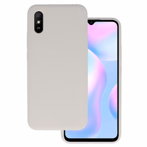 Silikoninis lengvas dėklas telefonui Xiaomi Redmi 9A titano