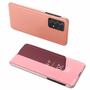 Clear View Case флип-чехол для Samsung Galaxy A73 розовый