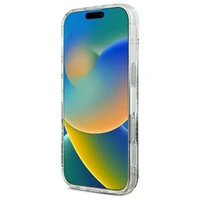 Karl Lagerfeld IML Choupette Head Electroplated Dėklas telefonui iPhone 16 Pro Max - skaidrus