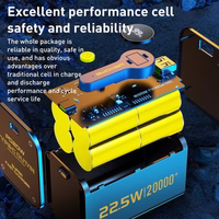 Išorinė baterija WK Design "WP-337" juodas 20000mAh (PD 20W / QC3.0 22.5W)