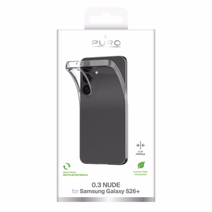Puro Ultra-Slim 0.3 NUDE apsauginis dėklas skirtas Samsung Galaxy S26 Plus - skaidrus