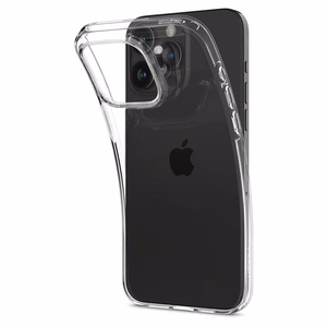 Spigen Crystal Flex dėklas iPhone 15 Pro - skaidrus