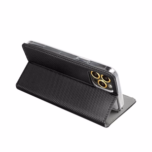 SMART CASE knygos tipo dėklas telefonui OPPO A18 / A38 juodas