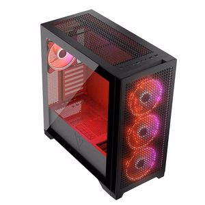 MODECOM VOLCANO EXPANSE T APEX ARGB MIDI kompiuterio korpusas, juodas