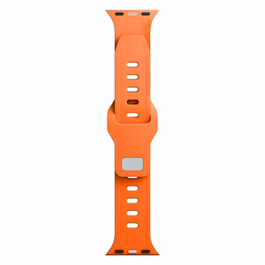 38/40/41/42 mm Orange (small) - 3mk Silicone Watch Strap for Apple