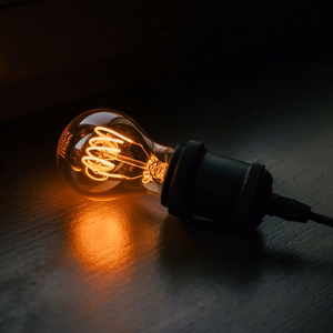 LED Bulb Filamentas E27 A60 4W 230V 2000K 250lm SF smoked Forever Light