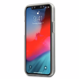 Mercedes Transparent Line dėklas telefonui iPhone 12 mini - juodas