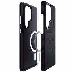 3mk Fortis MagCase dėklas Samsung Galaxy S24 Ultra - juodas
