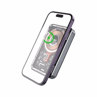 Išorinė baterija Dudao TGK1 su MagSafe belaide įkrova 20W 10000mAh juoda